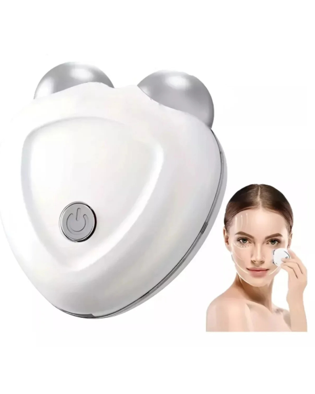 Masajeador facial microcorriente