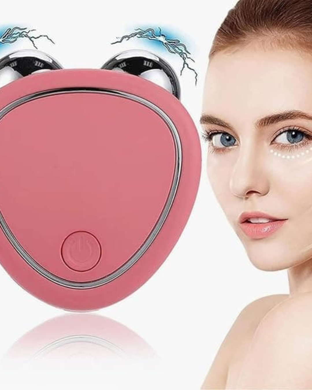 Masajeador facial microcorriente