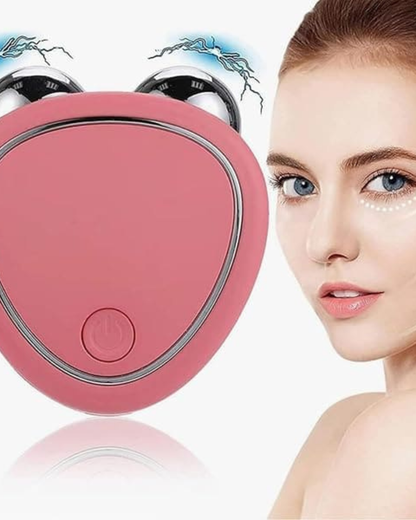 Masajeador facial microcorriente